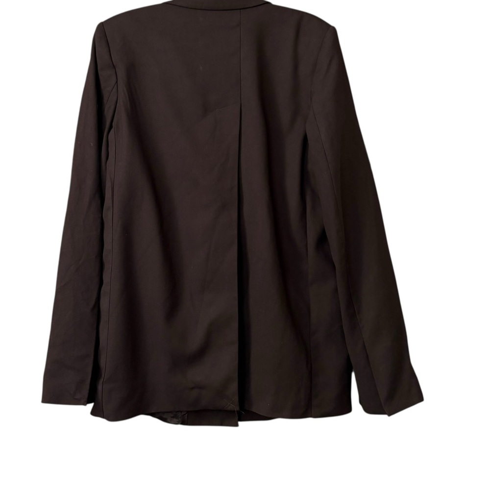 Cos Brown Oversized Split Back Wool Blend Size Eu… - image 3